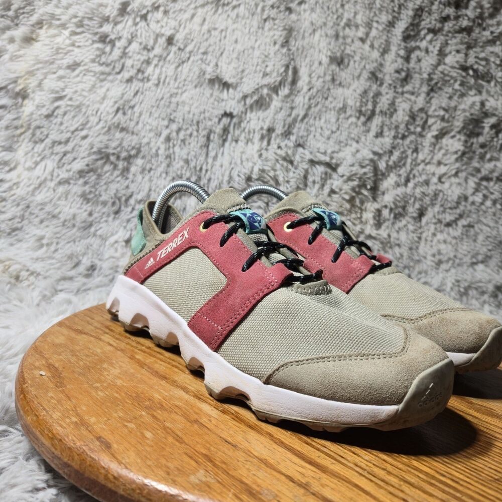 Adidas Terrex Voyager Outdoor Hiking Shoes Womens Size 9 Stealth Rubber FX5959